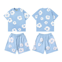 Denim Tears Cotton Wreath Set - Sky Blue