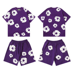 Denim Tears Cotton Wreath Set - Purple