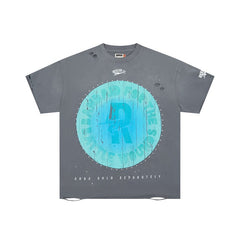 Roughplay Blue Planet Graphic Short‑Sleeve T‑Shirt