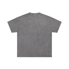 DUAA Vintage Truck Graphic Charcoal T‑Shirt