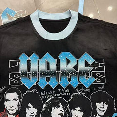 Vareallday Band‑Graphic Ringer T‑Shirt