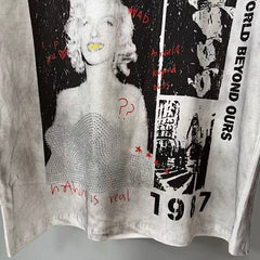 Vareallday Marilyn 1987 Ringer T‑Shirt
