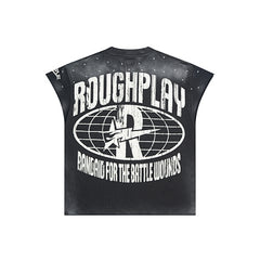 Roughplay Cyclops Monster Graphic Short Sleeve T‑Shirt