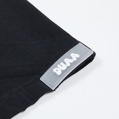 DUAA Cowboy Graphic Black Short‑Sleeve T‑Shirt