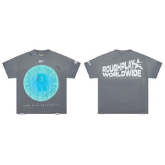 Roughplay Blue Planet Graphic Short‑Sleeve T‑Shirt