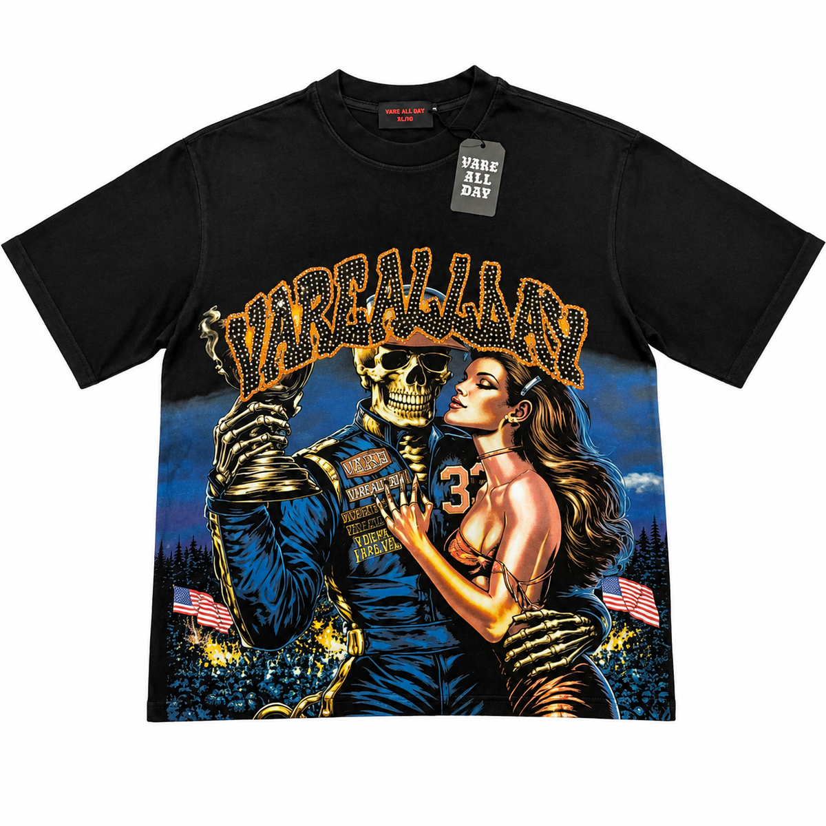 Vareallday Devil Lady‑Graphic Short‑Sleeve T‑Shirt