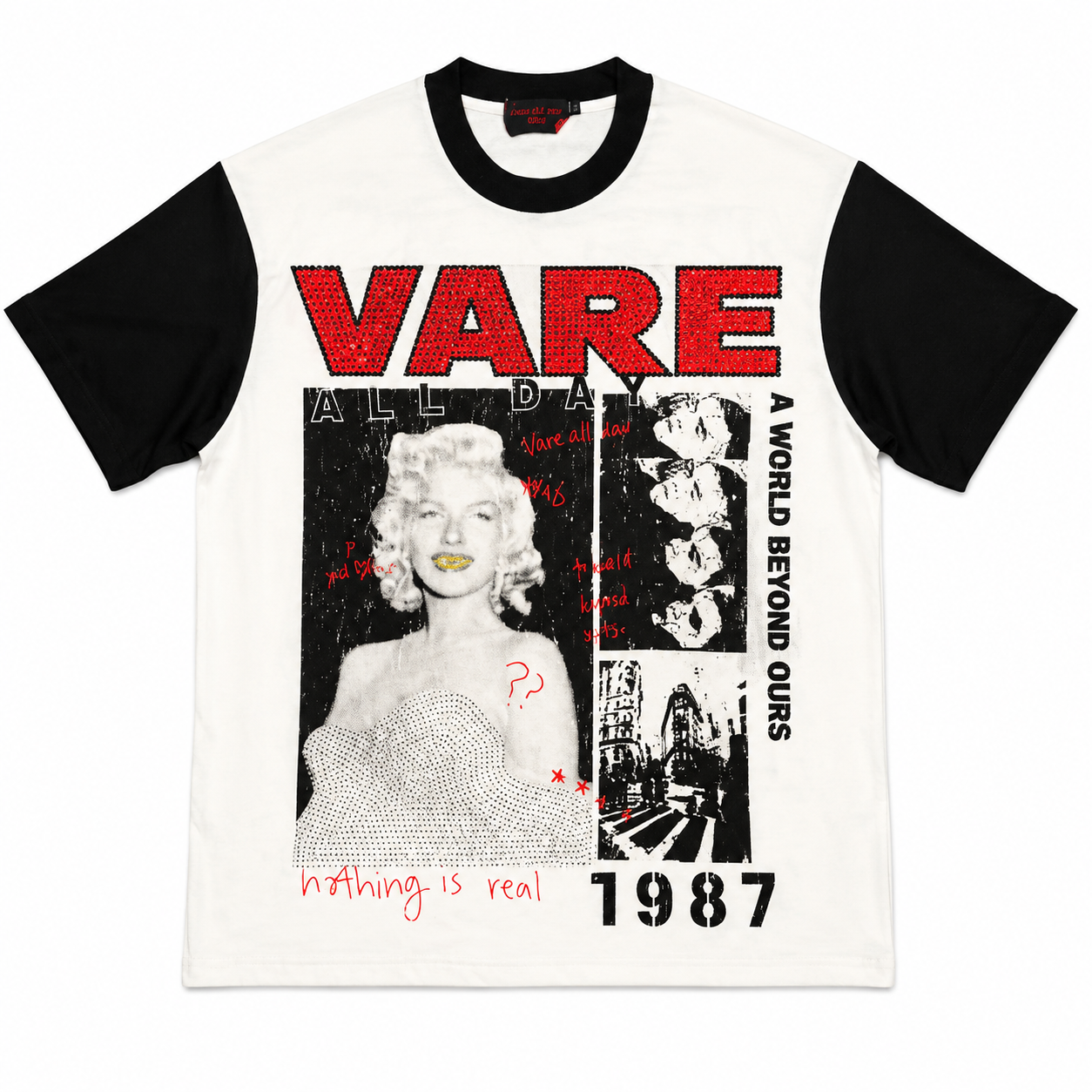Vareallday Marilyn 1987 Ringer T‑Shirt