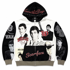 Vareallday Scarface‑Graphic Hoodie
