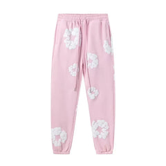 Denim Tears Cotton Wreath Sweatpants - Pink