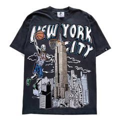 Warren Lotas New York City Basketball T-Shirt - Black