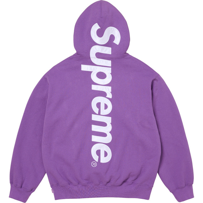25ss Supreme Satin Apple é Hooded Sweatshirt hooded sweatshirt pants (6)
