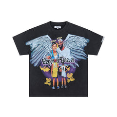 DUAA Kobe 24 Angel Graphic T‑Shirt