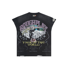 Roughplay Eagle Tour Graphic Tank Top