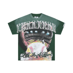 DUAA Vintage Stadium Graphic T‑Shirt