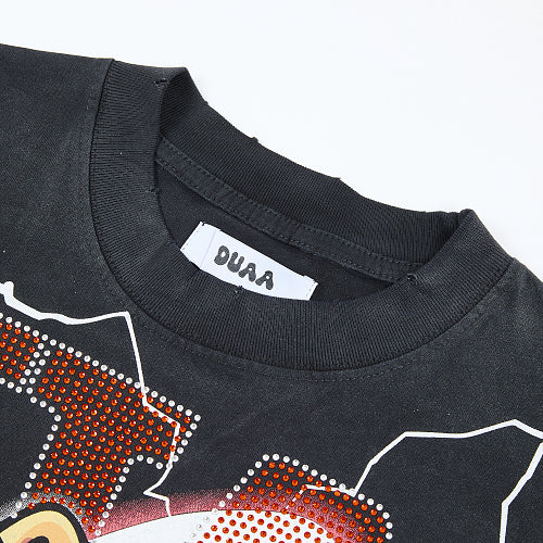 DUAA Boxing Bear Graphic T‑Shirt