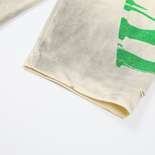 Roughplay Flame Graphic Raglan Long‑Sleeve Tee