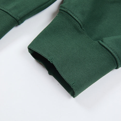 DUAA 33 Logo Zip‑Up Hoodie‑2 Colors