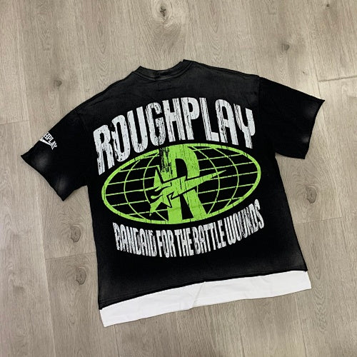 Roughplay Monster Graphic Short‑Sleeve T‑Shirt