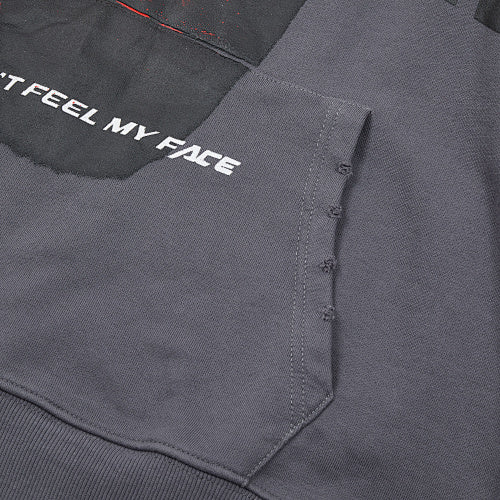Roughplay Red Skull Graphic Hoodie