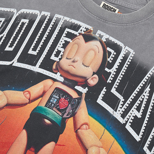 Roughplay Red Graphic Long‑Sleeve T‑Shirt