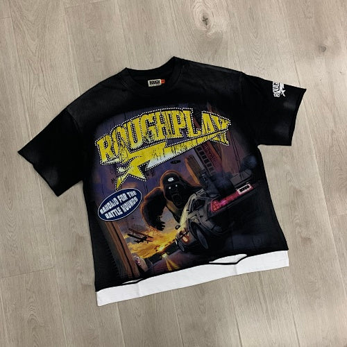 Roughplay Gorilla Graphic Short‑Sleeve T‑Shirt