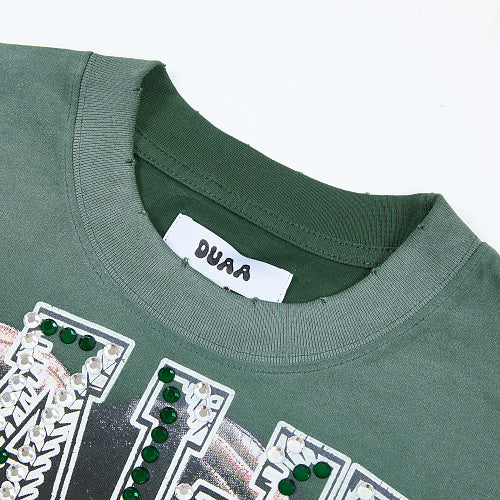 DUAA Vintage Stadium Graphic T‑Shirt