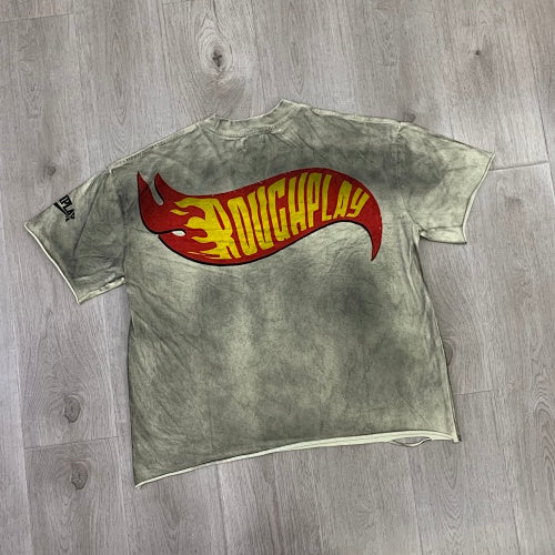 Roughplay Racing Car Graphic Short‑Sleeve T‑Shirt