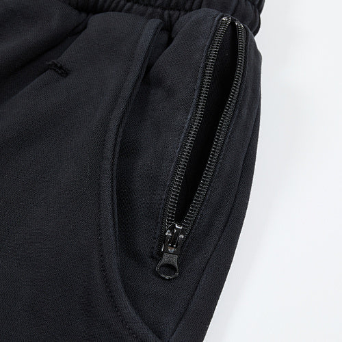 Roughplay Letter Print Wide‑Leg Sweatpants