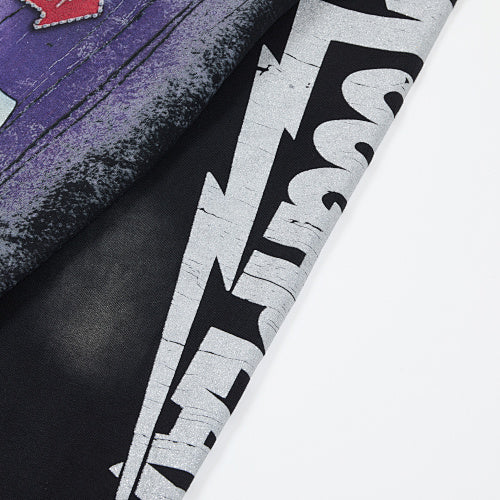 Roughplay Cartoon Graphic Long‑Sleeve T‑Shirt
