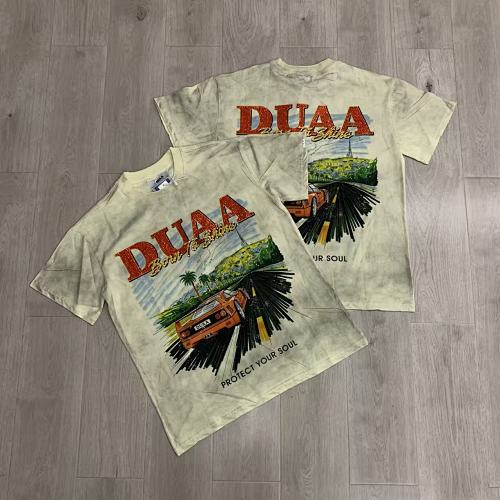 DUAA Scenery‑Graphic Off‑White Short‑Sleeve T‑Shirt
