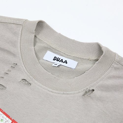 DUAA 1993 Graphic Grey Long‑Sleeve T‑Shirt