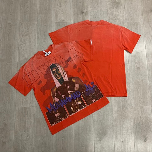 DUAA Muhammad‑Ali Graphic Red Short‑Sleeve T‑Shirt