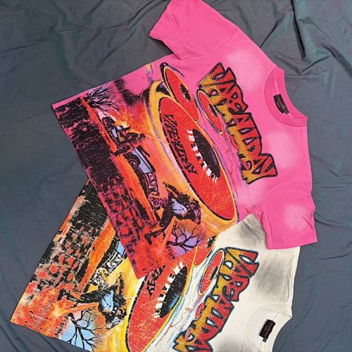 Vareallday Volcano Graphic Short‑Sleeve T‑Shirt