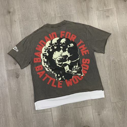Roughplay Urban Skull Graphic Short Sleeve T‑Shirt
