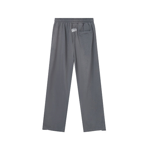 Roughplay Side‑Stripe Flare Sweatpants
