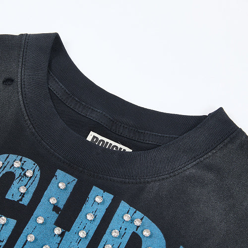 Roughplay Retro Graphic Short‑Sleeve T‑Shirt
