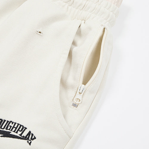 Roughplay Side‑Print Wide‑Leg Sweatpants