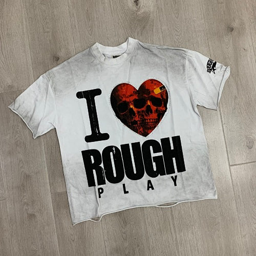 Roughplay I Love Graphic Short‑Sleeve T‑Shirt