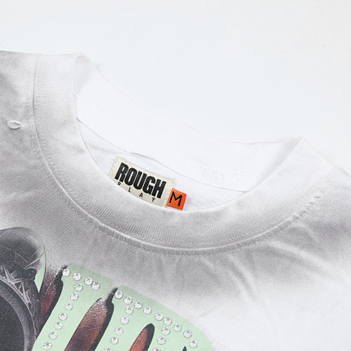 Roughplay Tie‑Dye Graphic Long‑Sleeve Top