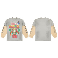 DUAA 1993 Graphic Grey Long‑Sleeve T‑Shirt