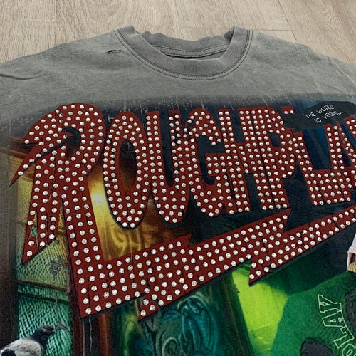 Roughplay Retro Skull Graphic Short Sleeve T‑Shirt