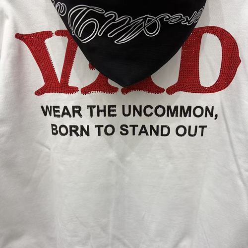 Vareallday Marilyn‑Graphic Two‑Tone Hoodie