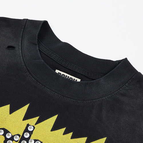 Roughplay Cartoon Graphic Long‑Sleeve T‑Shirt