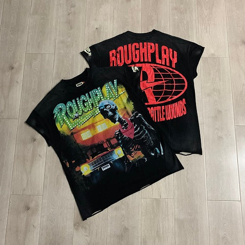 Roughplay Retro Graphic Tank Top