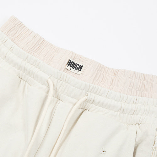 Roughplay Side‑Print Wide‑Leg Sweatpants