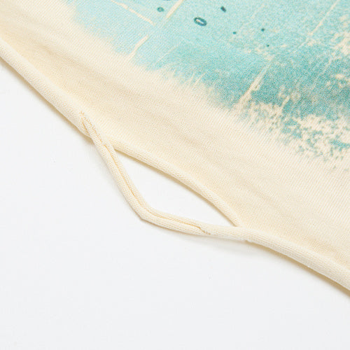 Roughplay Vintage Graffiti Long‑Sleeve Top