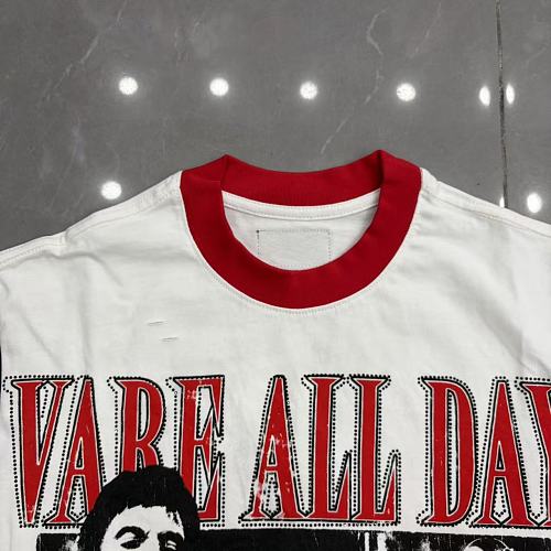 Vareallday Scarface‑Graphic Ringer T‑Shirt