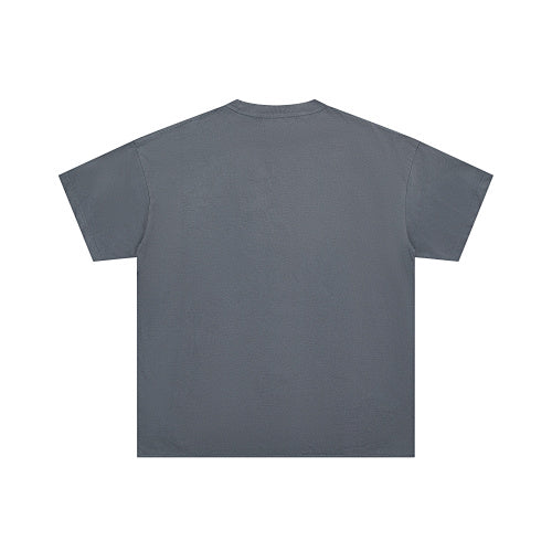 DUAA Band Graphic Dark‑Grey Short‑Sleeve T‑Shirt