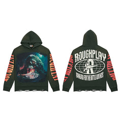 Roughplay Vintage Graphic Hoodie