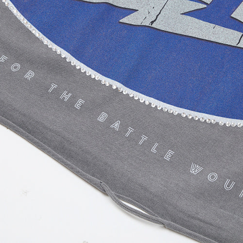 Roughplay Flame Graphic Raglan Long‑Sleeve Tee